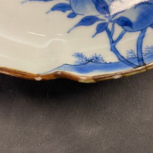 Une coupe en forme de pêche en porcelaine de Chine en bleu et blanc ko-sometsuke pour le marché japonais, Tianqi — photo 4