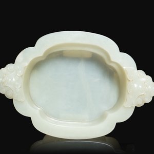 Une coupe en jade blanche sur socle en bois, Chine, Kangxi — photo 7