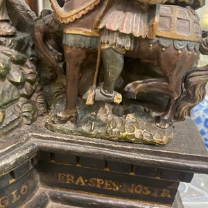 Une crucifixion en bois sculpté et polychromé, Italie du Nord, 16ème — photo 17