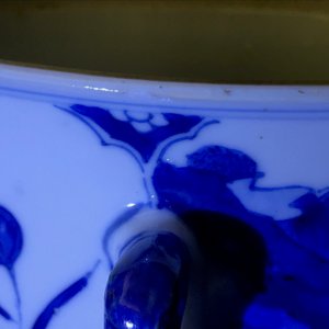 Une écuelle couverte en porcelaine de Chine bleu et blanc, Kangxi — photo 15