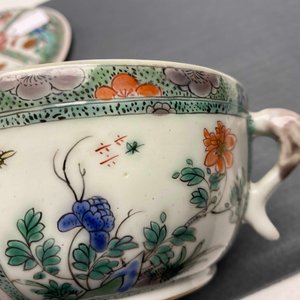 Une écuelle couverte en porcelaine de Chine famille verte, Kangxi — photo 17