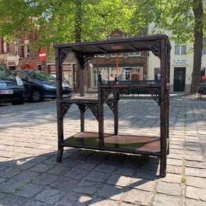 Une étagère en bois sculpté, Chine, 19/20ème — photo 11