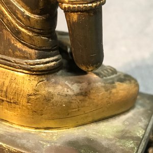 Une figure d'Amitayus en bronze doré, Sino-Tibet, Qianlong — photo 25