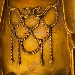 Une figure de Bouddha en bois laqué et doré, Chine, 18/19ème — photo 28
