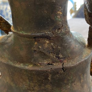 Une figure de Bouddha en bronze, Chine, 18ème — photo 13