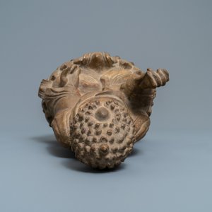 Une figure de Bouddha en grès, Chine, Qing — photo 8