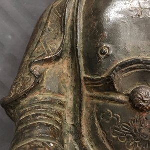 Une figure de Bouddha Shakyamuni sur trône de lotus en bronze, Chine, Ming — photo 14