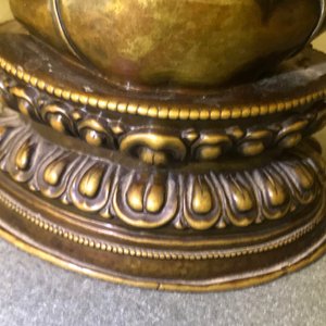 Une figure de Jambhala en bronze, Sino-Tibet, 17/18ème — photo 15