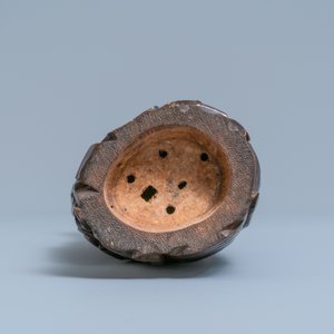 Une figure de Lu Xing en bois de bambou, Chine, 17ème — photo 7