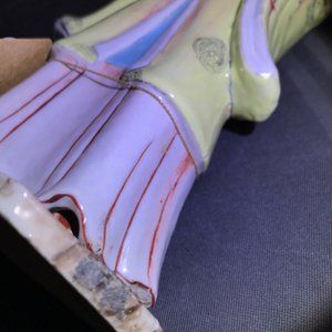 Une figure de Magu en porcelaine de Chine famille rose, Qianlong — photo 29