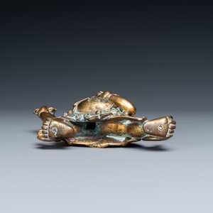 Une figure de Mahakala en bronze, Chine, 18ème — photo 5