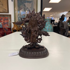 Une figure de Mahakala en bronze, Sino-Tibet, 17/18ème — photo 9