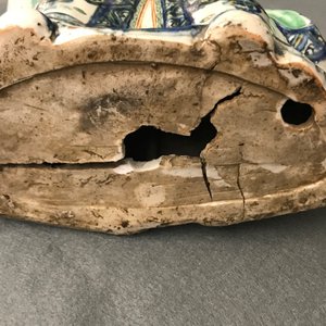 Une figure de Shoulao assis sur un cerf en porcelaine de Chine wucai, Wanli — photo 27