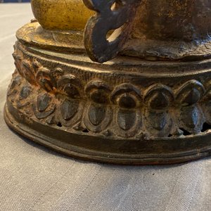Une figure de Tara Blanche en bronze doré, Népal, 16ème — photo 23
