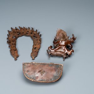 Une figure de Vajrapani en bronze, Sino-Tibet, 17/18ème — photo 8