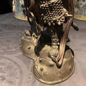 Une figure de Weituo en bronze laqué et doré, Chine, Ming — photo 24