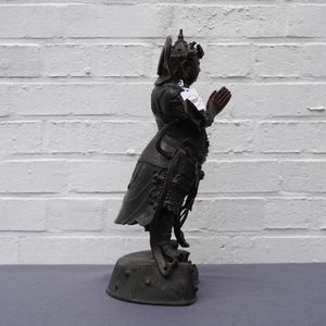 Une figure de Weituo en bronze laqué et doré, Chine, Ming — photo 10