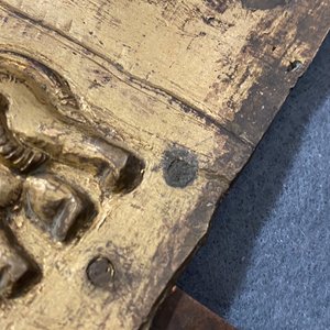 Une figure du Bouddha en bronze doré, Sino-Tibet, 17/18ème — photo 13