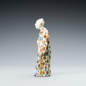 Une figure d'un chinois en faïence polychrome de Delft, ca. 1800 — photo 5