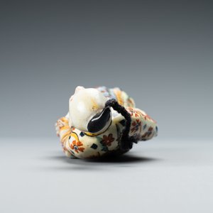 Une figure d'un chinois en faïence polychrome de Delft, ca. 1800 — photo 6