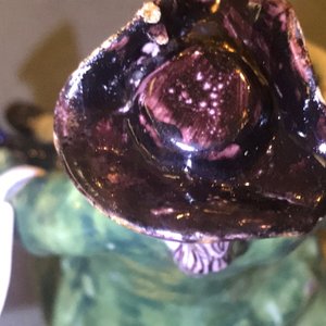 Une figure d'un homme sur tonneau en faïence de Delft polychrome, 18ème — photo 10