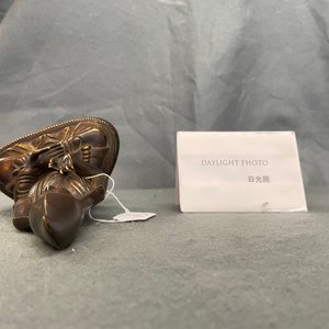 Une figure d'un lama en bronze doré, Sino-Tibet, 18/19ème — photo 10