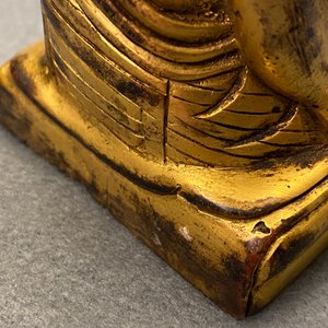 Une figure d'un Lama en bronze doré, Sino-Tibet, 19ème — photo 12