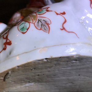 Une figure d'une Bijin avec bougeoir en porcelaine Imari de Japon, Edo, 17/18ème — photo 18