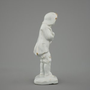 Une figure en blanc de Delft, allégorie de l'hiver, 18ème — photo 5