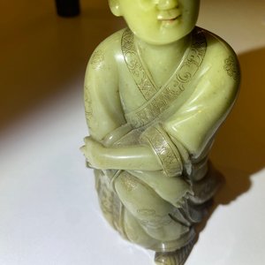 Une figure en pierre à savon dite 'de Shoushan', Chine, 18/19ème — photo 17