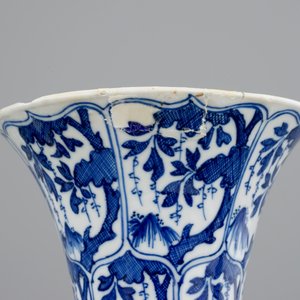 Une garniture de 5 pièces en porcelaine de Chine bleu et blanc, Kangxi — photo 8