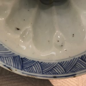 Une garniture de cinq vases en porcelaine de Chine bleu et blanc, Kangxi — photo 26