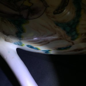 Une grande aiguière en porcelaine de Chine famille rose à décor mandarin, Qianlong, 18ème — photo 8