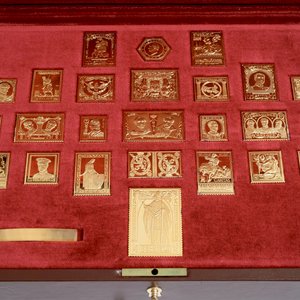 Une grande collection de timbres et monnaies, la plupart Belgique et Congo Belge — photo 14
