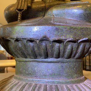 Une grande figure de Bouddha en bronze, Birmanie, 17/18ème — photo 21