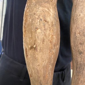 Une grande figure de Christ en bois sculpté et polychromé, Flandres, 1er quart du 16ème — photo 23