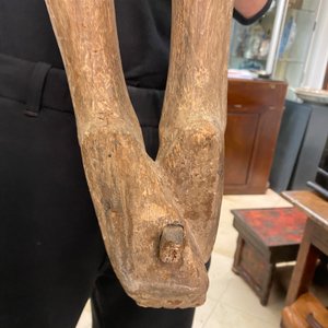 Une grande figure de Christ en bois sculpté et polychromé, Flandres, 1er quart du 16ème — photo 24