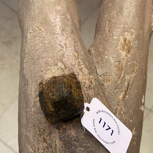Une grande figure de Christ en bois sculpté et polychromé, Flandres, 1er quart du 16ème — photo 39