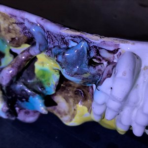Une grande terrine en faïence de Bruxelles à décor d'un lion combattant un chien, 1ère moitié du 18ème — photo 33