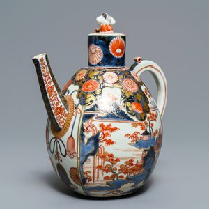 Une grande verseuse couverte en porcelaine Imari de Japon, Edo, 17ème — photo 1