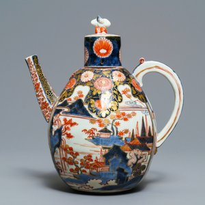 Une grande verseuse couverte en porcelaine Imari de Japon, Edo, 17ème — photo 2