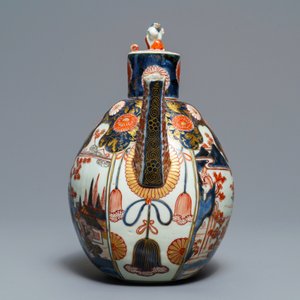 Une grande verseuse couverte en porcelaine Imari de Japon, Edo, 17ème — photo 5