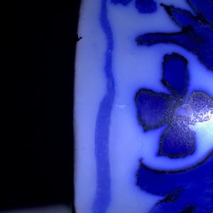 Une grande verseuse en faïence de Delft bleu et blanc, fin du 17ème — photo 8