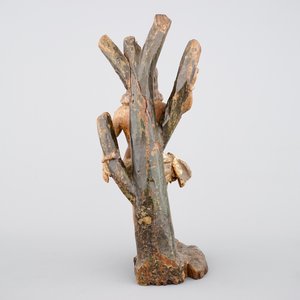 Une groupe en bois et polychromie: "Saint-Sébastien", 18/19ème siècle — photo 3