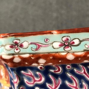 Une jardinière de style Bencharong en porcelaine de Chine famille rose pour le marché thai, 19ème — photo 8