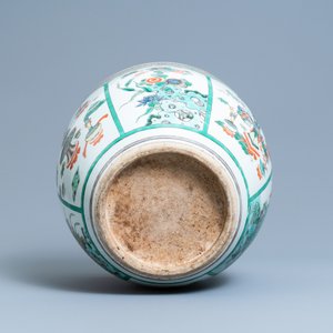 Une jardinière en porcelaine de Chine famille verte, 19ème — photo 7