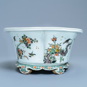 Une jardinière impériale en porcelaine de Chine famille verte, marque et époque de Kangxi — photo 11
