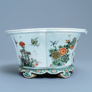 Une jardinière impériale en porcelaine de Chine famille verte, marque et époque de Kangxi — photo 15