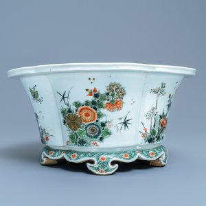 Une jardinière impériale en porcelaine de Chine famille verte, marque et époque de Kangxi — photo 16