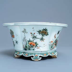 Une jardinière impériale en porcelaine de Chine famille verte, marque et époque de Kangxi — photo 18